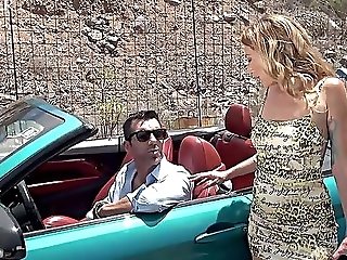 Unexperienced Concludes Up Getting Laid With This Random Dude After He Picks Her Up With His Fancy Car