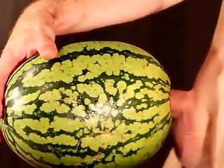 Water Melon Jism - Fucking A Melon And Spunking Five