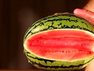 Water Melon Jism - Fucking A Melon And Nutting Four