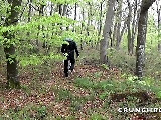 Fucky-fucky With Youthful Joggers In Exhib Cruising Wood - Crunchboy