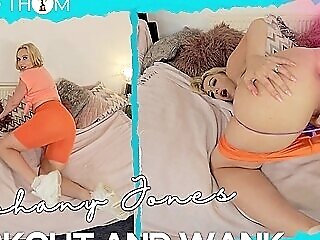 Workout And Wank - Blonde Brit Fledgling Solo - Epiphany Jones