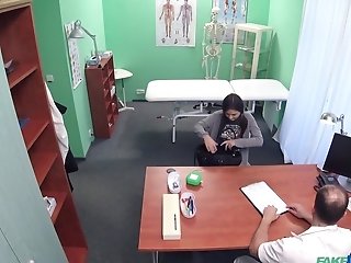 Faux Hospital - Black Haired Student Wants Knob 1