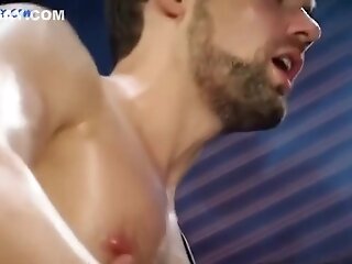 Hunks Throating Man-meat And Orgasmic Ass-fuck