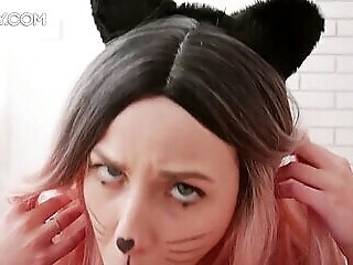 Crazy Kitty Rosie Skye Practices Wild Internal Ejaculation For The Very First Time