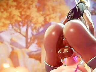 Symmetra Kitty Summer Blow-job